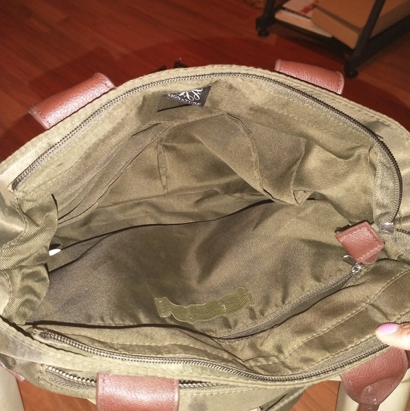 Dark green signature bag - Picture 4 of 6